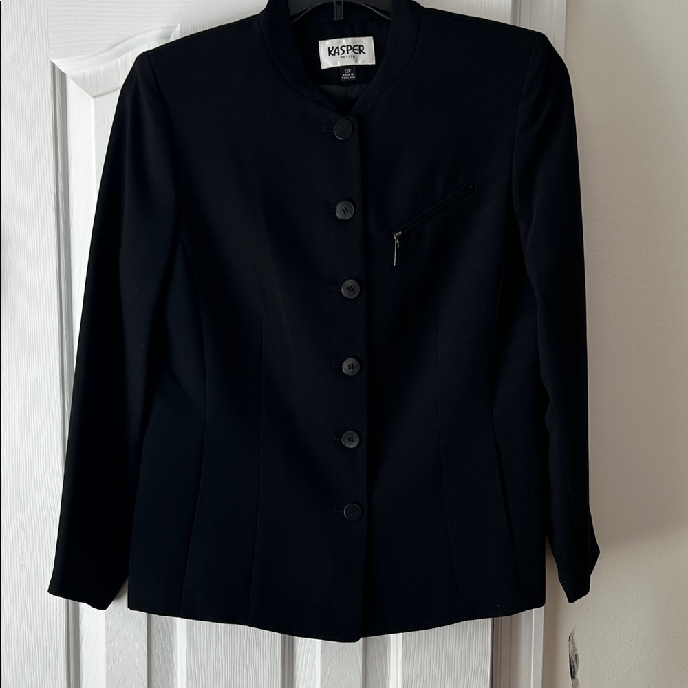 Kasper Women's Classic Black Blazer